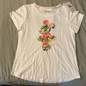 NWT Tommy Bahama/Disney t-shirt with flower minnie